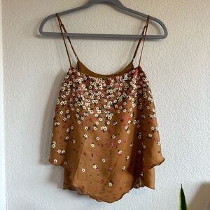 Free people Intimately - Rust Floral Tank